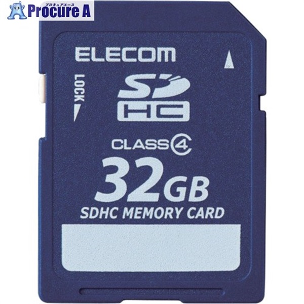 ELECOM 【一時受注停止】 データ復旧SDHCカード 32G MF-FSD032GC4R  1個 ▼333-6404