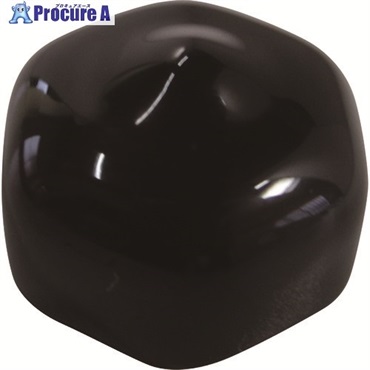 DAIDOHANT エンドねじキャップ 六角ボルト頭用 黒M10 4個入 10187078  1パック ▼146-6428