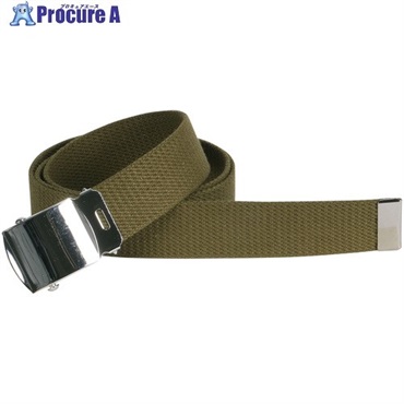 カジメイク 綿GIベルト32mm グリーン 001GN  1本 ▼360-0599