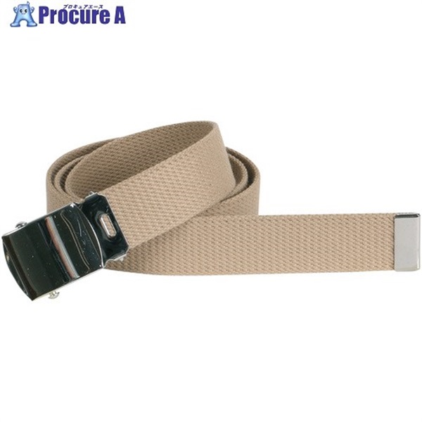 カジメイク 綿GIベルト32mm ベージュ 001BE  1本 ▼360-0611