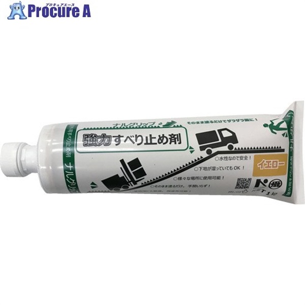 成瀬化学 【期限間近特価品】 強力滑り止め剤 ナルグリップ イエロー NRSGRIPYELLOOTSUTOME  12本 ▼733-0458