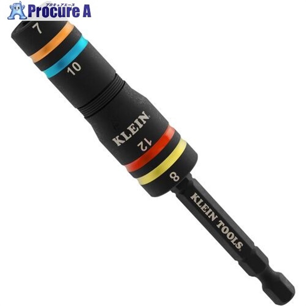 KLEIN 両頭ソケット クアッド4in1 対辺7/8/10/12mm 651MQS  1本 ▼734-0343