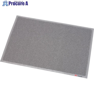 3M ノーマッドマット スタンダードクッション グレー 450X750mm ST GRA 450X750  1枚 ▼103-7603