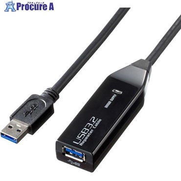 SANWA 3m延長USB3.2アクティブリピーターケーブル KB-USB-R303N  1本 ▼499-9021