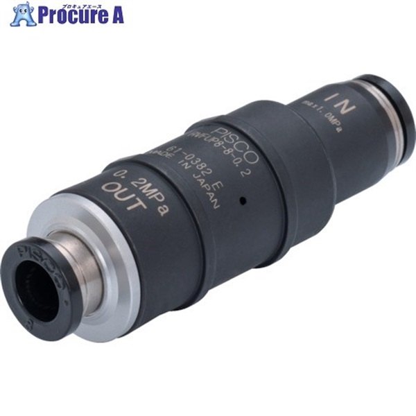PISCO 制御機器 固定圧レギュレータ RVFUP6-6-0.35  1個 ▼527-2436