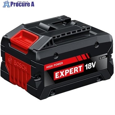ボッシュ リチウムイオンバッテリー 18V5.5Ah EXBA18V-55  1個 ▼716-5527