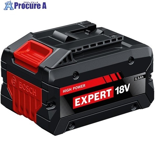 ボッシュ リチウムイオンバッテリー 18V5.5Ah EXBA18V-55  1個 ▼716-5527