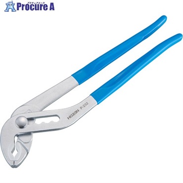 HOZAN プラチップウォーターポンププライヤー P-232  1個 ▼734-4991