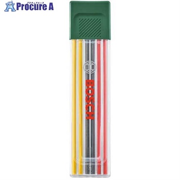 ボッシュ 建築用シャープペン替え芯 カラフル6本入 1600A032UV  1S ▼735-3945