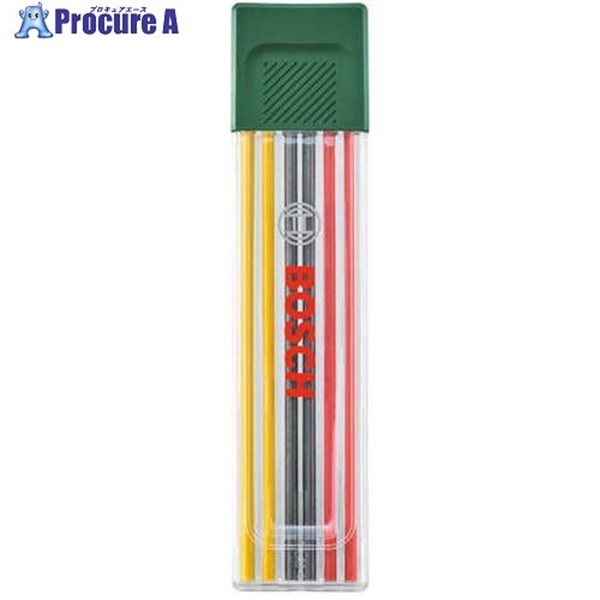 ボッシュ 建築用シャープペン替え芯 カラフル6本入 1600A032UV  1S ▼735-3945
