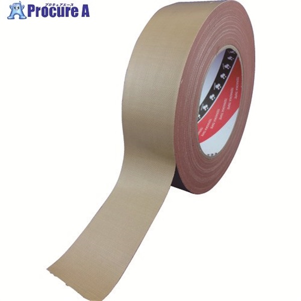 TERAOKA 包装用布テープ NO.1590 100mm×25M 1590 100X25  1巻 ▼134-7011