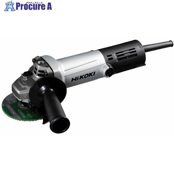 HiKOKI 電気ディスクグラインダ 砥石径100MM 低速高トルク形 3P可倒式プラグ付 スナップスイッチ式 G10SLA(E)  1台 ▼564-0042
