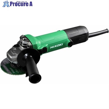 HiKOKI 電気ディスクグラインダ200V仕様 砥石径100MM スライド式スイッチ G10SH7-200V  1台 ▼582-3213