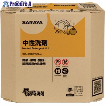 サラヤ ヤシノミ洗剤10kg八角BIB 32367  1個 ▼650-8436