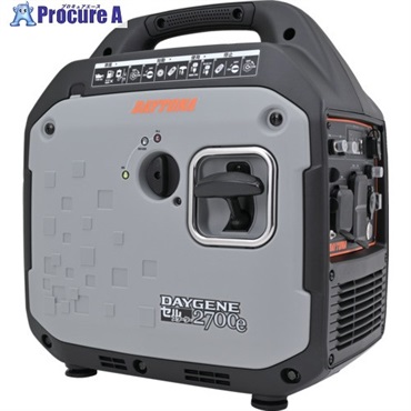 デイトナ インバーター発電機 DAYGENE2700e リモコン付き 55642  1台 ▼666-8374