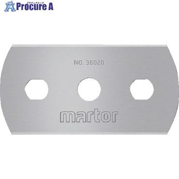 martor 特殊用カッター用替刃 INDUSTRIAL BLADE 36020 10枚入 36020  1パック ▼702-3527