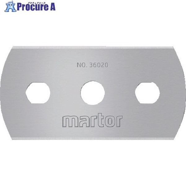 martor 特殊用カッター用替刃 INDUSTRIAL BLADE 36020 10枚入 36020  1パック ▼702-3527