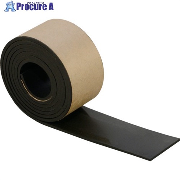 光 EPDMゴム ロールタイプ 厚み2×30mm×1M粘着付き EPG2-32T  1巻 ▼708-7491