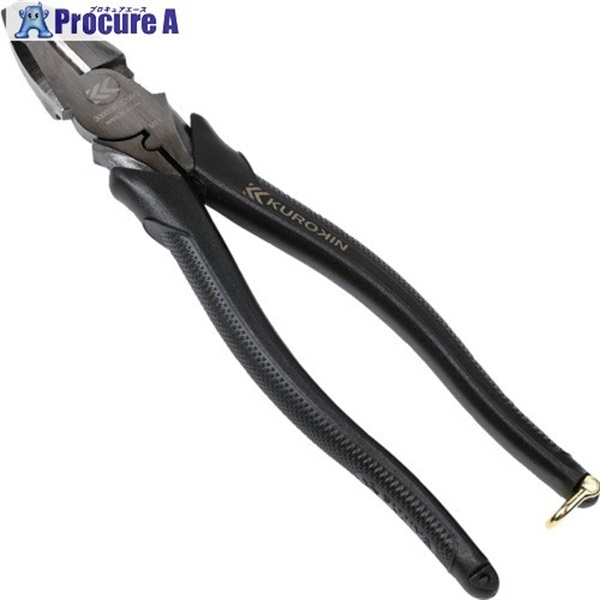 フジ矢 テコペン偏芯パワーペンチ 黒金 225mm 3000SP-225BG  1丁 ▼709-9708