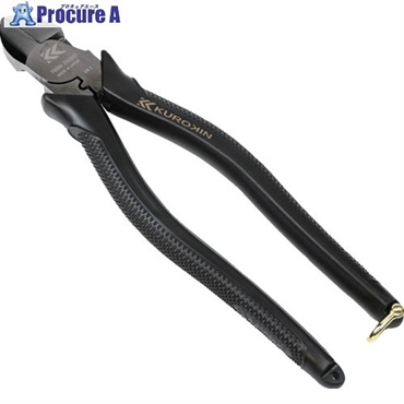 フジ矢 偏芯強力ニッパ薄刃 黒金 200mm 760N-200BG  1丁 ▼709-9713