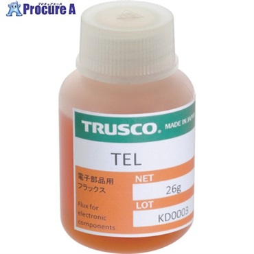 TRUSCO 【期限間近特価品】 電子部品用はんだフラックス 30CC TEL30OTSUTOME  1個 ▼735-4211