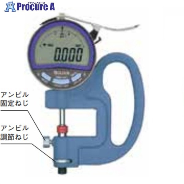 TECLOCK デジタルシックネスゲージ SMD-565A  1個 ▼455-9138