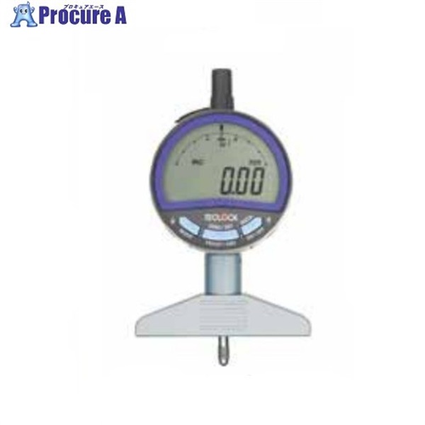TECLOCK デジタルデプスゲージ 測定範囲12mm DMD-213A  1個 ▼455-9144