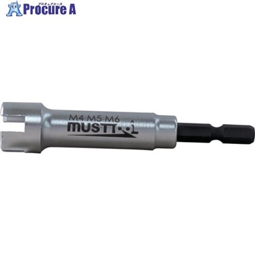 MUSTTOOL 蝶ネジソケット 19937  1個 ▼732-4141
