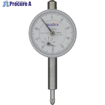 TECLOCK 小型ダイヤルゲージ 測定範囲5mm TM-35-04  1台 ▼838-0300