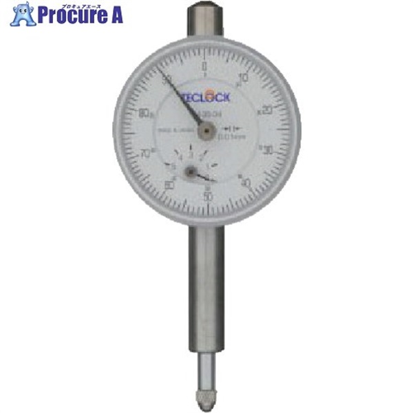 TECLOCK 小型ダイヤルゲージ 測定範囲5mm TM-35-04  1台 ▼838-0300