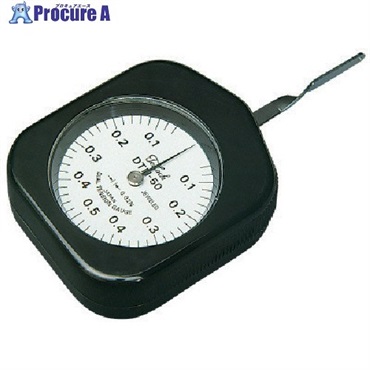 TECLOCK ダイヤルテンションゲージ 測定範囲0.3～3N DTN-300  1個 ▼838-4770