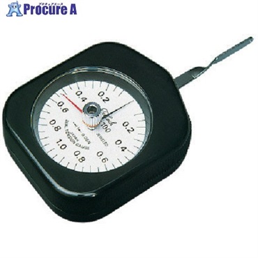 TECLOCK ダイヤルテンションゲージ 測定範囲30～300mN DTN-30G  1個 ▼838-4772