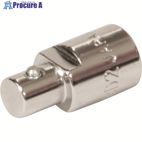 TONE トルクレンチ用交換ヘッド アダプター 差込角9.5mm 全長36mm 12D3  1個 ▼239-6332