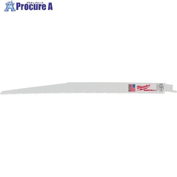milwaukee 多目的レシプロソーブレード 8/12TPI 300mm 5本パック 48-47-5094  1パック ▼728-2577