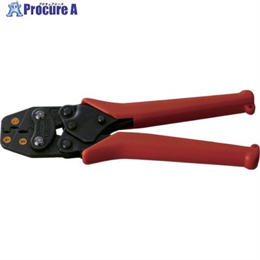 エビ 【数量限定】 絶縁被覆付閉端接続子用ミニ圧着工具 使用範囲CE1・2・5 AK25MA-CP  1丁 ▼732-7623
