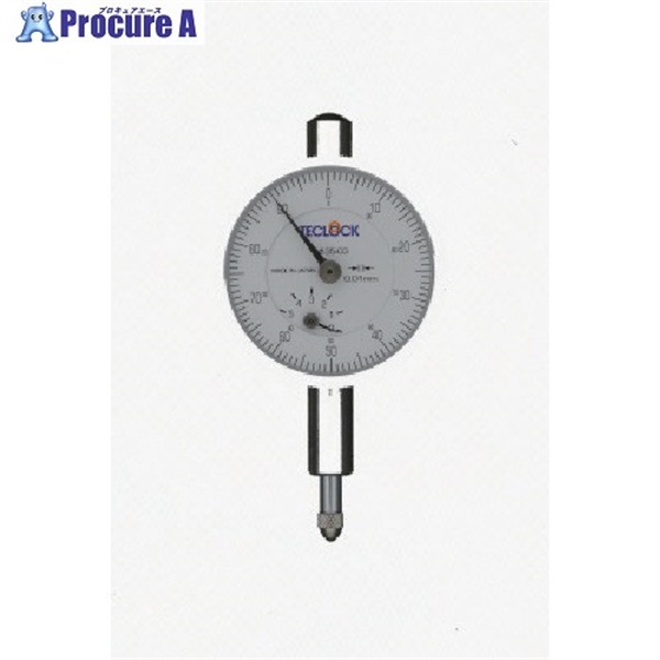 TECLOCK 小型ダイヤルゲージ 測定範囲5mm TM-35-03F  1個 ▼838-0299