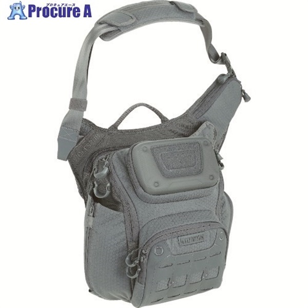 MAX WOLFSPUR クロスボディ ショルダーバッグ グレー WLF2GRY  1個 ▼207-3141