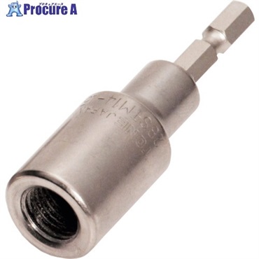 TONE スタッドボルトリムーバー 電動ドリル用スタッドボルトセッター 全長66mm ねじ寸法M8×1.25 2BSTM08-1.25  1個 ▼254-2387