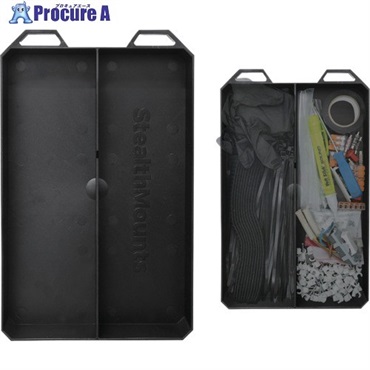 ステルスマウント ツールホルダー ミルウォーキーPACKOUTオーガナイザー用パックトレイ 2仕切り PAC-TRY-BLK-2-1  1個 ▼714-2938