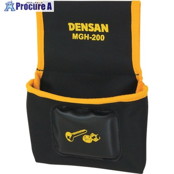 DENSAN マグネットポーチ MGH-200  1個 ▼113-1954