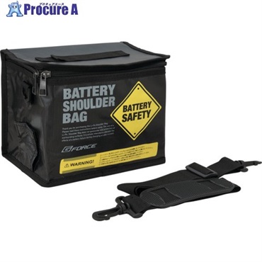 GFORCE ショルダーバッグ Lipo Shoulder Bag ブラック GFG997  1個 ▼735-9142
