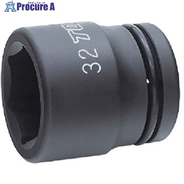 TOP インパクト用ソケット 差込角19.0mm 対辺46mm PT-646  1個 ▼723-0613