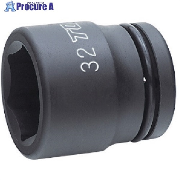TOP インパクト用ソケット 差込角19.0mm 対辺46mm PT-646  1個 ▼723-0613