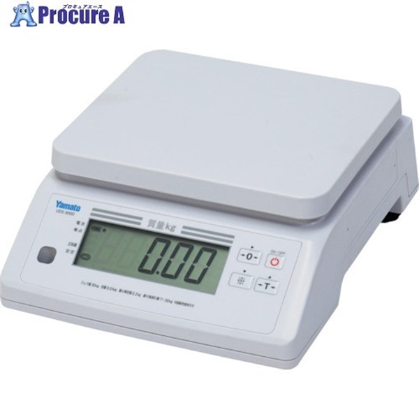 YAMATO 【販売時届出必要】 デジタル上皿はかり UDS-300D-30(両面表示) (検定品) UDS-300D-30  1台 ▼244-3096