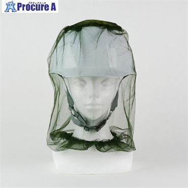 緑十字 防虫ネット ピシャッとヘッド蚊バー フリーサイズ 375807  1個 ▼384-2875