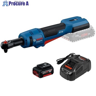 ボッシュ 18Vコードレスラチェットレンチ＋バッテリー充電器セット GRC18V-60SET  1台 ▼724-0344