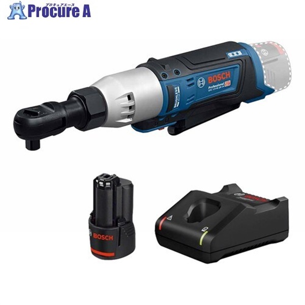ボッシュ 10.8Vコードレスラチェットレンチ＋バッテリー充電器セット GRC10.8V-603/8SNSET  1台 ▼724-0348