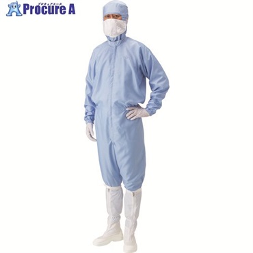 GOLDWIN フロントファスナーワンピース PP1410 ブルー 4L PP1410-B-4L  1着 ▼816-1289