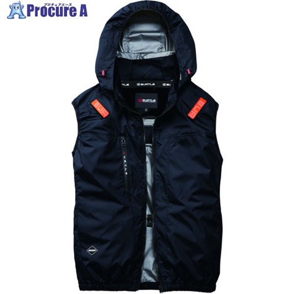 BURTLE 【2026年当社完売】 ACベスト AC2094HB-35-XL ブラック AC2094HB-35-XL  1着 ▼716-1384