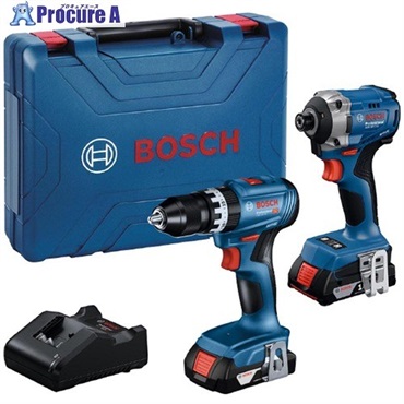 ボッシュ 【数量限定】コンボキット インパクト＋振動ドライバードリル GDR18V215GSB  1台 ▼741-3546